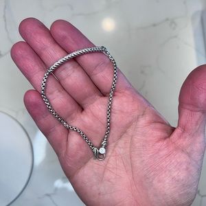 Jai by John Hardy sterling silver Dominique box chain bracelet